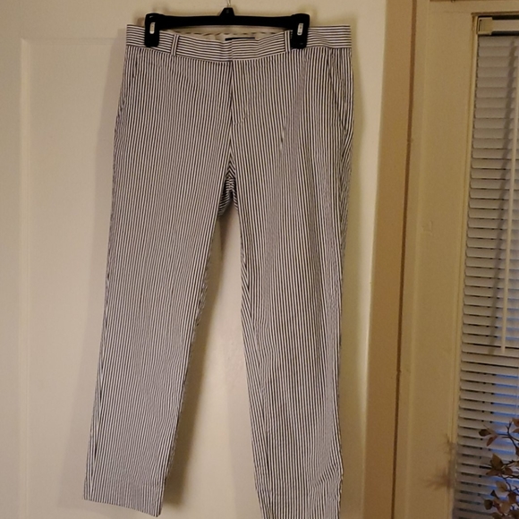 Banana Republic Pants - Banana Republic Avery Seersucker Pants